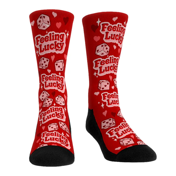 Valentine's Day - Feeling Lucky by Rock 'Em Socks
