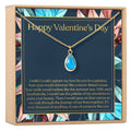 Valentine's Day Gemstone Necklace by Dear Ava