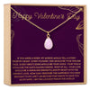 Valentine's Day Gemstone Necklace