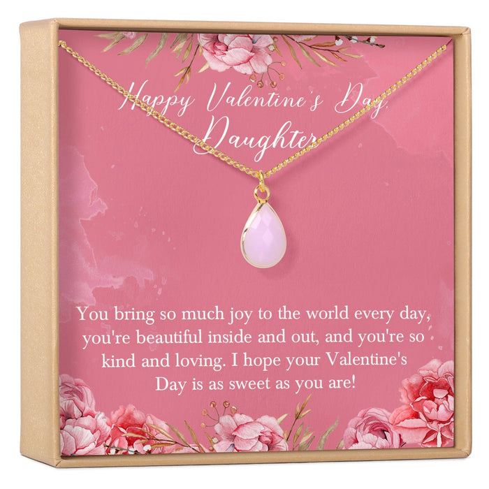 Valentine's Day Gift for Daughter Necklace by Dear Ava