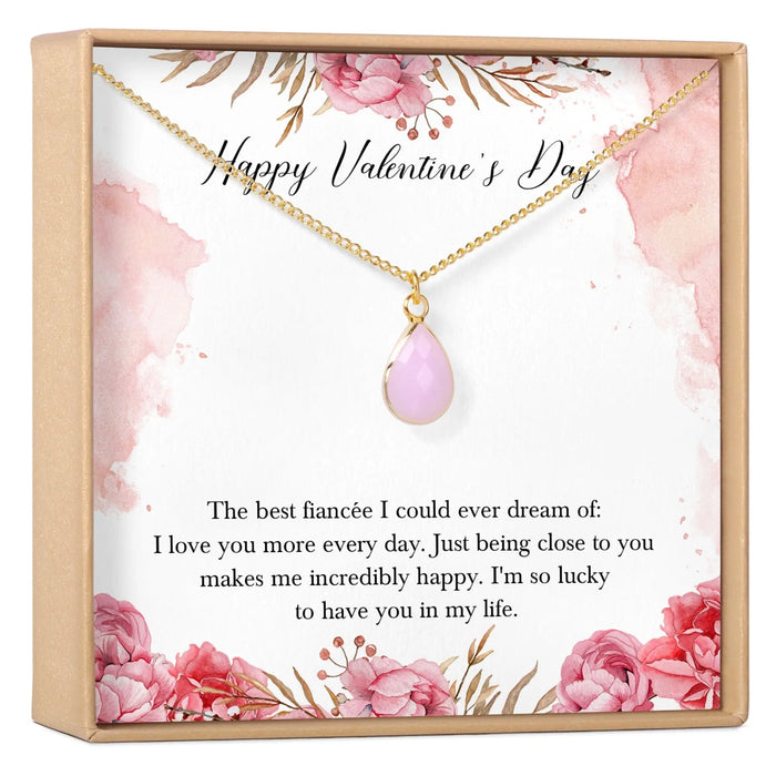 Valentine's Day Gift for Fianc̩e Necklace by Dear Ava