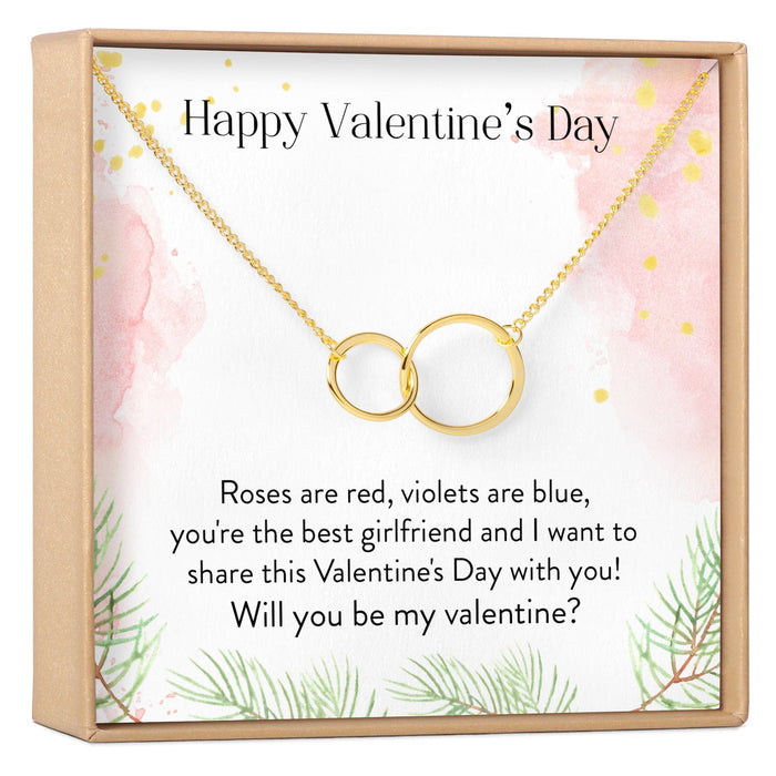Valentine's Day Gift for Girlfriend Necklace by Dear Ava
