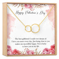Valentine's Day Gift for Girlfriend Necklace by Dear Ava