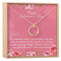 Valentine's Day Gift for Godmother Necklace by Dear Ava