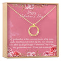 Valentine's Day Gift for Godmother Necklace by Dear Ava