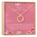 Valentine's Day Gift for Granddaughter Necklace by Dear Ava