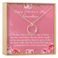 Valentine's Day Gift for Grandma Necklace by Dear Ava