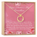 Valentine's Day Gift for Grandma Necklace by Dear Ava