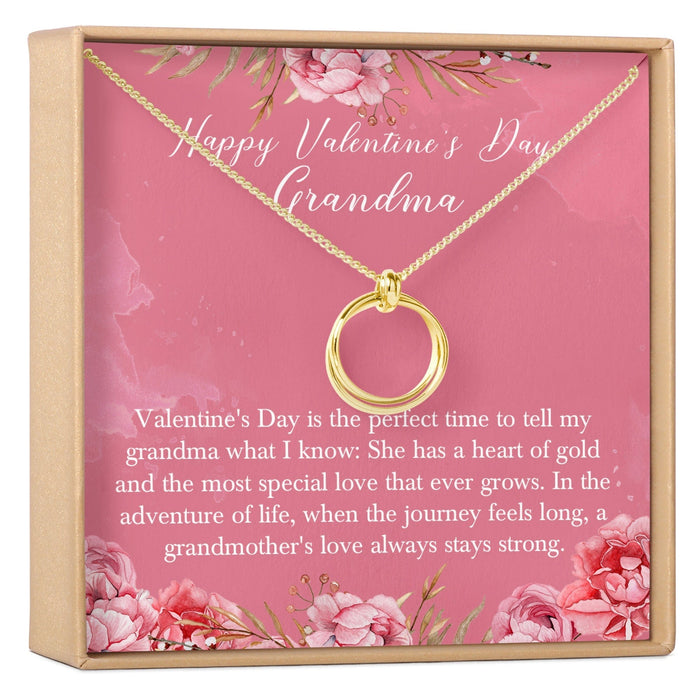Valentine's Day Gift for Grandma Necklace by Dear Ava