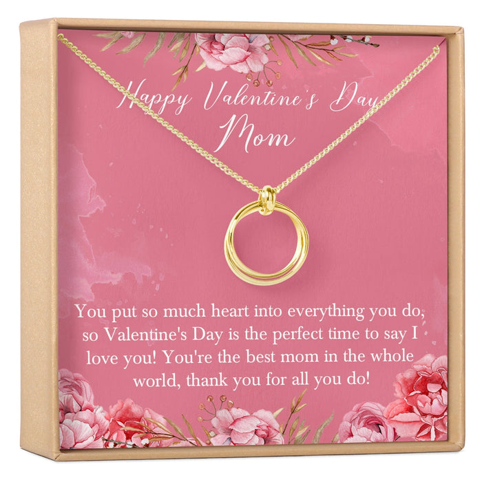 Valentine's Day Gift for Mom Necklace by Dear Ava