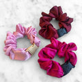 Valentine's Day Gift Set Bundle - 3-Pack Buckle Scrunchies - No Snagging, No Tangles by Buckle Scrunchies by RE.STATEMENT