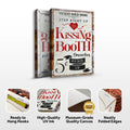 Valentines Day Kissing Booth Sign II by Tailored Canvases