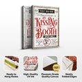 Valentines Day Kissing Booth Sign III by Tailored Canvases