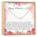 Valentine's Day Pearl Necklace by Dear Ava