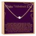 Valentine's Day Pearl Necklace by Dear Ava