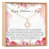Valentine's Day Sun Pendant Necklace