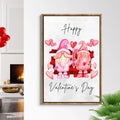 Valentine's Gnomes Sign by Tailored Canvases