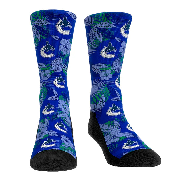 Vancouver Canucks - Floral by Rock 'Em Socks