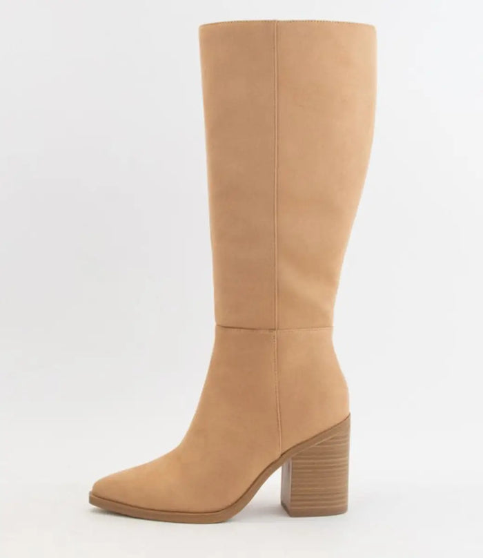 Vapor Tall Boot - Lt Blonde by Boutique 23