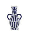 Fancy Home White & Blue Vase
