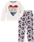 Tommy Hilfiger Girls 2-Pc. Plaid Pajama Set by Vanessa Jane
