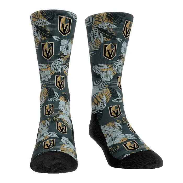 Vegas Golden Knights - Floral by Rock 'Em Socks