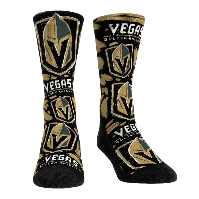 Vegas Golden Knights - Logo Paint by Rock 'Em Socks