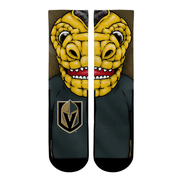 Vegas Golden Knights - Split Face Mascot by Rock 'Em Socks