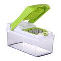 Vegetable Slicer Set with 3 Blades Stainless Steel Food Chopper by DailySale