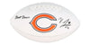 Velus Jones Jr. Signed Bears Logo Football Inscribed "Bear Down" (JSA)