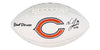 Velus Jones Jr. Signed Bears Logo Football Inscribed "Bear Down" (JSA)