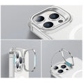 Venture Series Clear Case with Kickstand - iPhone 14 Pro by Zerodamage Sahara Case LLC