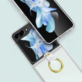 Venture Series Ring Case Clear - Samsung Galaxy Z Flip5 by Zerodamage Sahara Case LLC