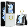 Venture Series Ring Case Clear - Samsung Galaxy Z Flip5 by Zerodamage Sahara Case LLC
