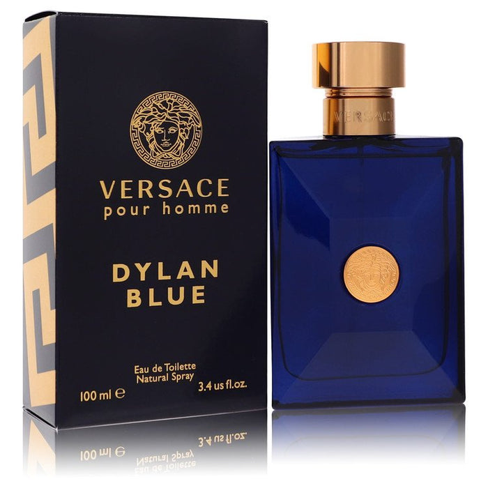 Versace Pour Homme Dylan Blue by Versace Eau De Toilette Spray 3.4 oz for Men by Avera Group