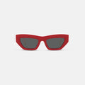 Versace 90s Vintage Logo Cat-Eye Sunglasses (Refurbished) by DailySale