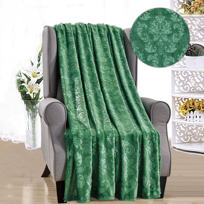 Versailles Throw Flannel Fleece Blanket by DailySale