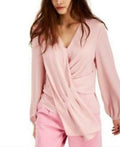 INC International Concepts Women's Drape-Front Top by Vanessa Jane