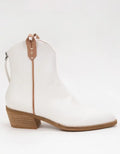 Victoria Bootie - White by Boutique 23