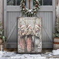 Vintage Christmas Carolers Wall Art by Tailored Canvases