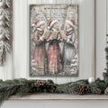 Vintage Christmas Carolers Wall Art by Tailored Canvases