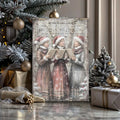 Vintage Christmas Carolers Wall Art by Tailored Canvases