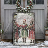 Vintage Christmas Carolers Wall Art II