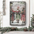 Vintage Christmas Carolers Wall Art II by Tailored Canvases