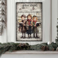 Vintage Christmas Carolers Wall Art III by Tailored Canvases