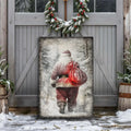 Vintage Christmas Santa Claus Wall Art III by Tailored Canvases