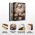 Vintage Christmas Santa Claus Wall Art IV by Tailored Canvases
