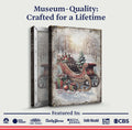 Vintage Christmas Sleigh Sled Wall Art by Tailored Canvases