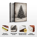 Vintage Christmas Tree Wall Art III by Tailored Canvases