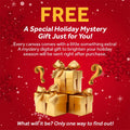 Vintage Christmas Tree Wall Art with Free Mystery Gift by Tailored Canvases